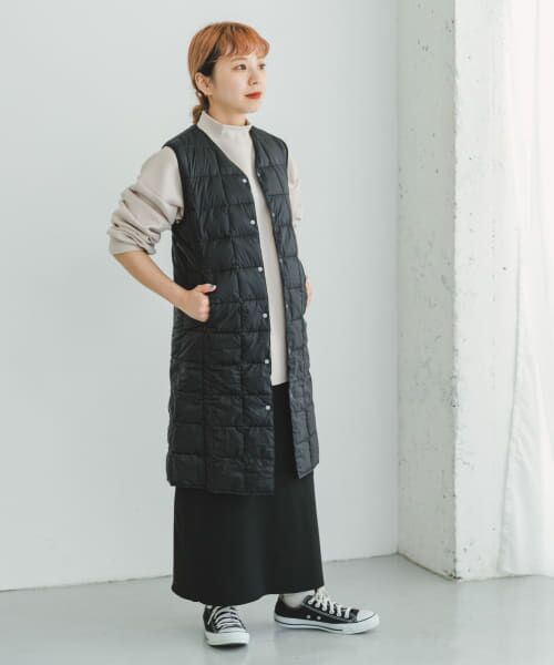 URBAN RESEARCH ITEMS / アーバンリサーチ アイテムズ ダウンジャケット・ベスト | TAION　V NECK LONG DOWN VEST | 詳細4