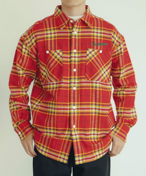 セール】 Champion Flannel Shirts （シャツ・ブラウス）｜URBAN