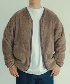 Healthknit　Sherpa Fleece Zip Cardigan