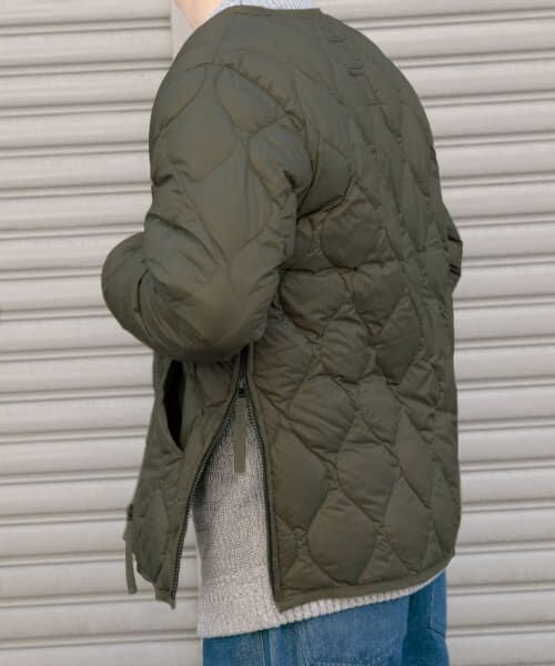 URBAN RESEARCH ITEMS / アーバンリサーチ アイテムズ ダウンジャケット・ベスト | TAION　MILITARY Wzip V-NECK DOWN JACKET | 詳細1