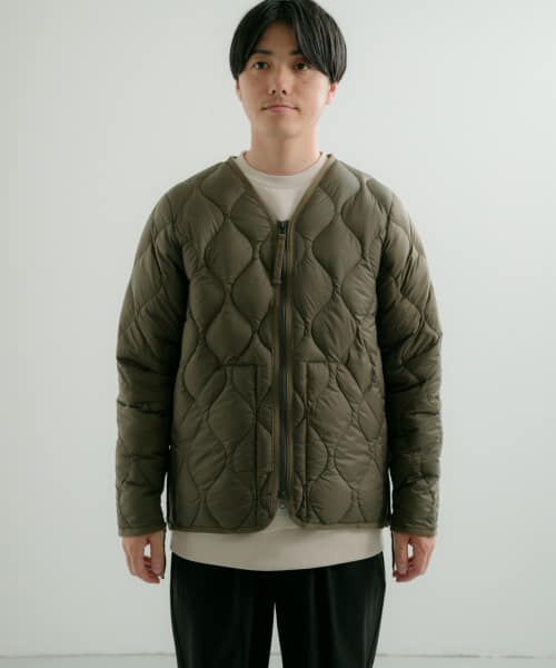 URBAN RESEARCH ITEMS / アーバンリサーチ アイテムズ ダウンジャケット・ベスト | TAION　MILITARY Wzip V-NECK DOWN JACKET | 詳細14
