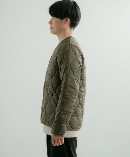 URBAN RESEARCH ITEMS / アーバンリサーチ アイテムズ ダウンジャケット・ベスト | TAION　MILITARY Wzip V-NECK DOWN JACKET | 詳細15