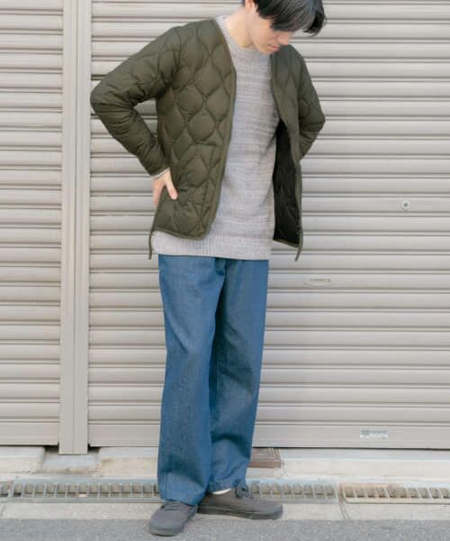 URBAN RESEARCH ITEMS / アーバンリサーチ アイテムズ ダウンジャケット・ベスト | TAION　MILITARY Wzip V-NECK DOWN JACKET | 詳細3