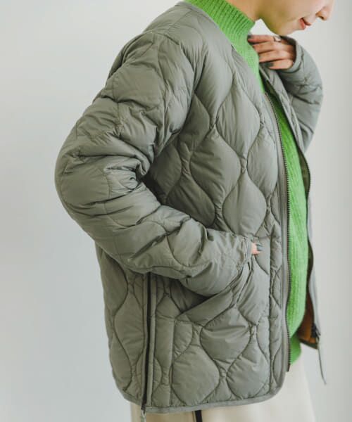 URBAN RESEARCH ITEMS / アーバンリサーチ アイテムズ ダウンジャケット・ベスト | TAION　MILITARY Wzip V-NECK DOWN JACKET | 詳細7