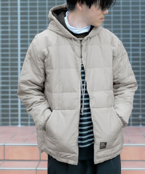 URBAN RESEARCH ITEMS / アーバンリサーチ アイテムズ ダウンジャケット・ベスト | TAION　SC FRONT ZIP DOWN HOODIE | 詳細10