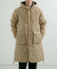 TAION　MILITARY HOOD DOWN COAT