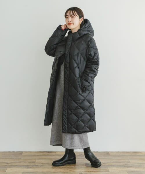 TAION PACKABLE HOOD LONG DOWN （ダウンジャケット・ベスト）｜URBAN