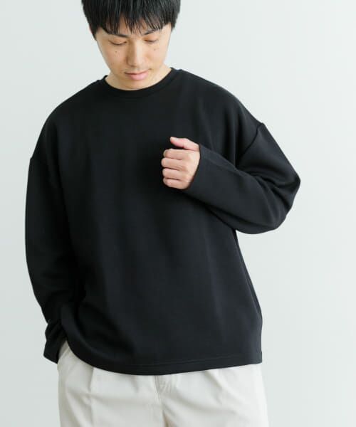 URBAN RESEARCH ITEMS / アーバンリサーチ アイテムズ Tシャツ | ハイストレッチポンチ ロングスリーブ カットソー | 詳細9