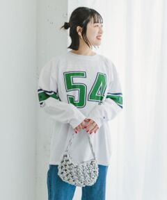 Champion　LONG-SLEEVE FOOTBALL T-SHIRTS