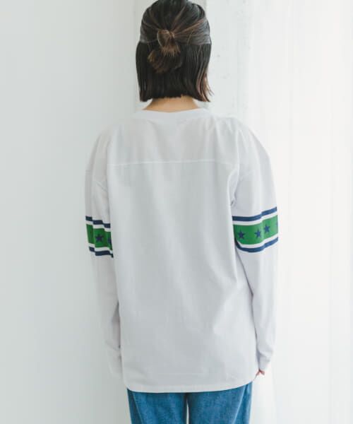 URBAN RESEARCH ITEMS / アーバンリサーチ アイテムズ Tシャツ | Champion　LONG-SLEEVE FOOTBALL T-SHIRTS | 詳細13