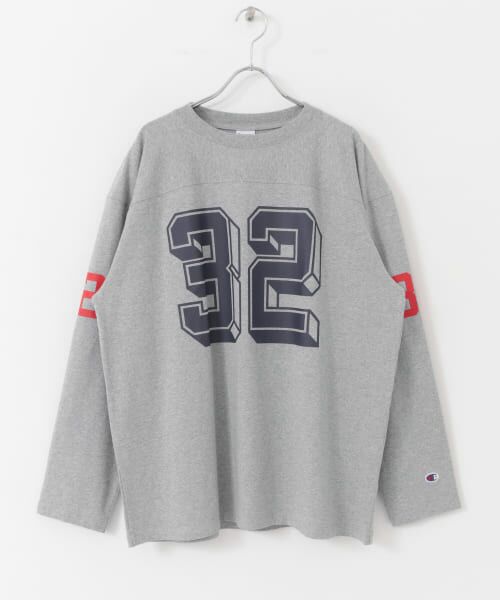 URBAN RESEARCH ITEMS / アーバンリサーチ アイテムズ Tシャツ | Champion　LONG-SLEEVE FOOTBALL T-SHIRTS | 詳細18