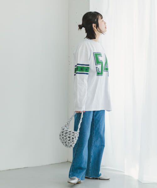 URBAN RESEARCH ITEMS / アーバンリサーチ アイテムズ Tシャツ | Champion　LONG-SLEEVE FOOTBALL T-SHIRTS | 詳細4