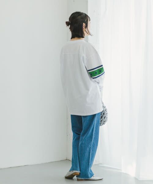 URBAN RESEARCH ITEMS / アーバンリサーチ アイテムズ Tシャツ | Champion　LONG-SLEEVE FOOTBALL T-SHIRTS | 詳細5