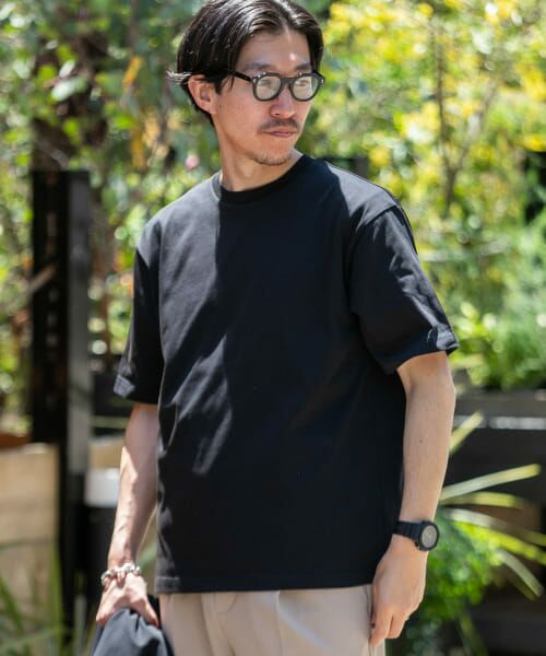 URBAN RESEARCH ITEMS / アーバンリサーチ アイテムズ Tシャツ | USAコットン 接触冷感 シルケットT-shirts | 詳細1