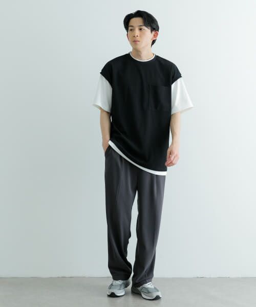 URBAN RESEARCH ITEMS / アーバンリサーチ アイテムズ Tシャツ | 『吸水速乾/UVカット』高機能サーマルフェイクレイヤードトップス | 詳細4