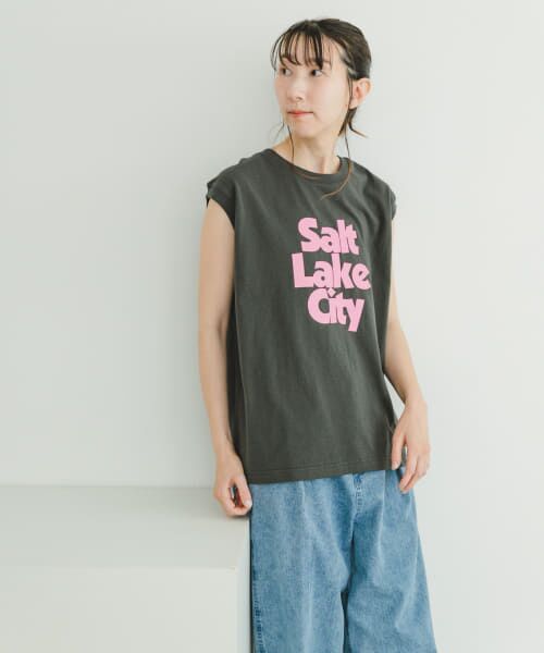 URBAN RESEARCH ITEMS / アーバンリサーチ アイテムズ Tシャツ | 『UVカット』ロゴフレンチTシャツ | 詳細11