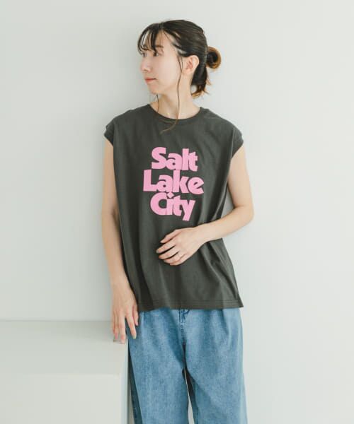 URBAN RESEARCH ITEMS / アーバンリサーチ アイテムズ Tシャツ | 『UVカット』ロゴフレンチTシャツ | 詳細12