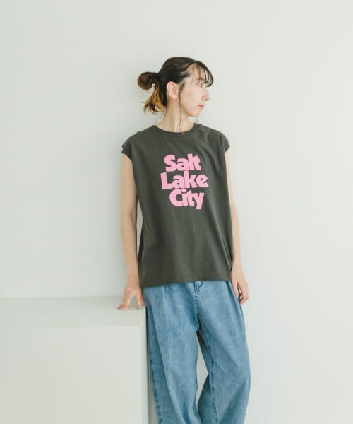 URBAN RESEARCH ITEMS / アーバンリサーチ アイテムズ Tシャツ | 『UVカット』ロゴフレンチTシャツ | 詳細14