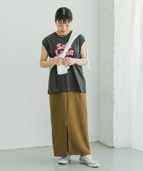 URBAN RESEARCH ITEMS / アーバンリサーチ アイテムズ Tシャツ | 『UVカット』ロゴフレンチTシャツ | 詳細18