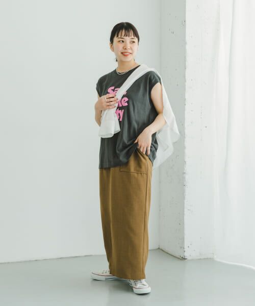 URBAN RESEARCH ITEMS / アーバンリサーチ アイテムズ Tシャツ | 『UVカット』ロゴフレンチTシャツ | 詳細19