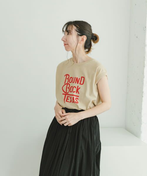 URBAN RESEARCH ITEMS / アーバンリサーチ アイテムズ Tシャツ | 『UVカット』ロゴフレンチTシャツ | 詳細22