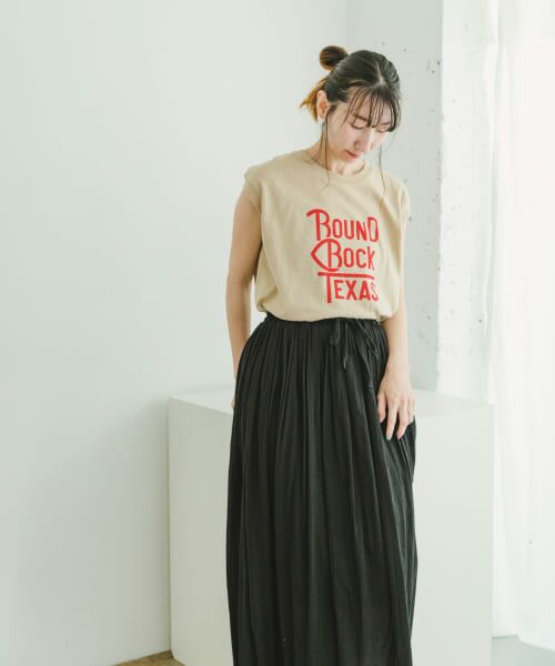 URBAN RESEARCH ITEMS / アーバンリサーチ アイテムズ Tシャツ | 『UVカット』ロゴフレンチTシャツ | 詳細23