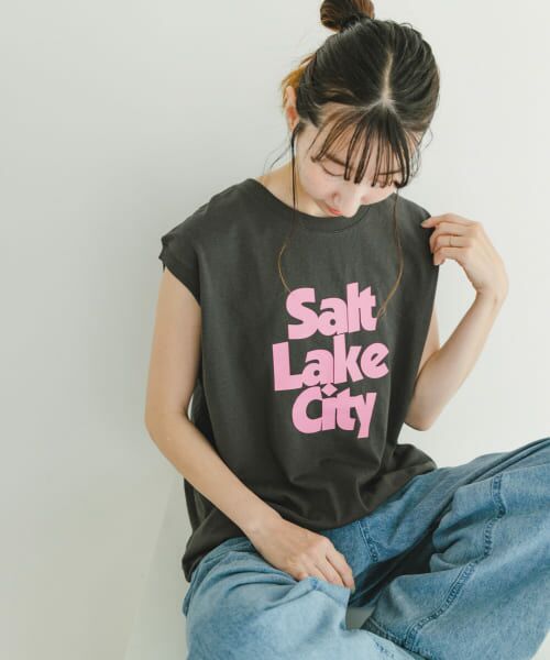 URBAN RESEARCH ITEMS / アーバンリサーチ アイテムズ Tシャツ | 『UVカット』ロゴフレンチTシャツ | 詳細8