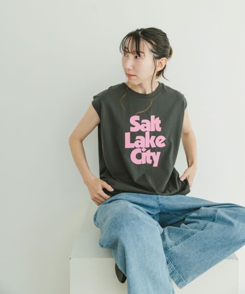 URBAN RESEARCH ITEMS / アーバンリサーチ アイテムズ Tシャツ | 『UVカット』ロゴフレンチTシャツ | 詳細9