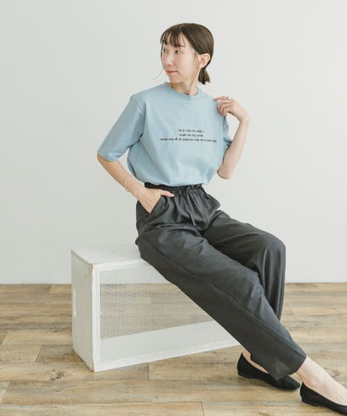 URBAN RESEARCH ITEMS / アーバンリサーチ アイテムズ Tシャツ | 『接触冷感/UVカット』クールコットンハンソデTシャツ | 詳細17