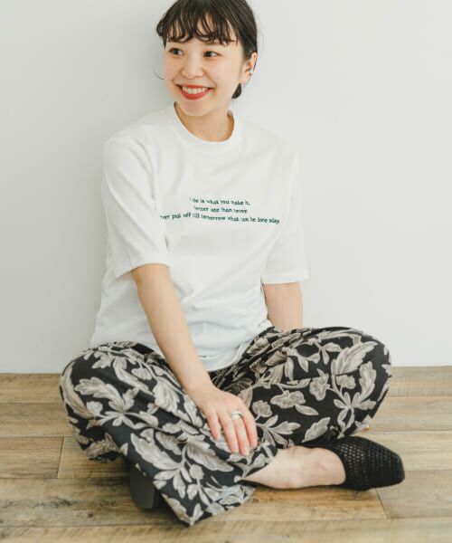 URBAN RESEARCH ITEMS / アーバンリサーチ アイテムズ Tシャツ | 『接触冷感/UVカット』クールコットンハンソデTシャツ | 詳細2