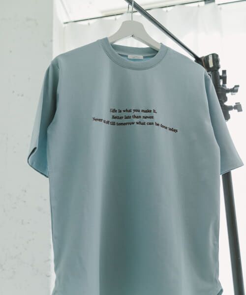 URBAN RESEARCH ITEMS / アーバンリサーチ アイテムズ Tシャツ | 『接触冷感/UVカット』クールコットンハンソデTシャツ | 詳細20