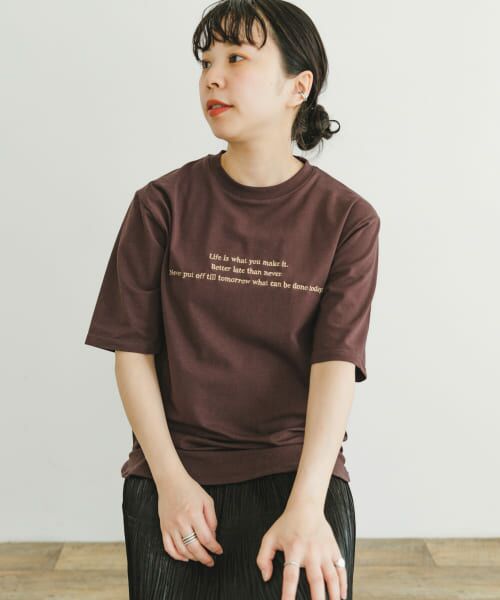 URBAN RESEARCH ITEMS / アーバンリサーチ アイテムズ Tシャツ | 『接触冷感/UVカット』クールコットンハンソデTシャツ | 詳細21