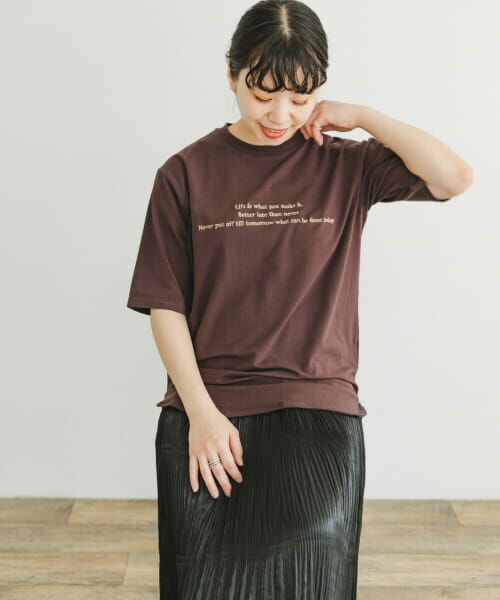 URBAN RESEARCH ITEMS / アーバンリサーチ アイテムズ Tシャツ | 『接触冷感/UVカット』クールコットンハンソデTシャツ | 詳細22