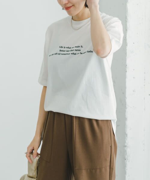 URBAN RESEARCH ITEMS / アーバンリサーチ アイテムズ Tシャツ | 『接触冷感/UVカット』クールコットンハンソデTシャツ | 詳細9