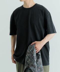 製品染め クルーネック Tシャツ