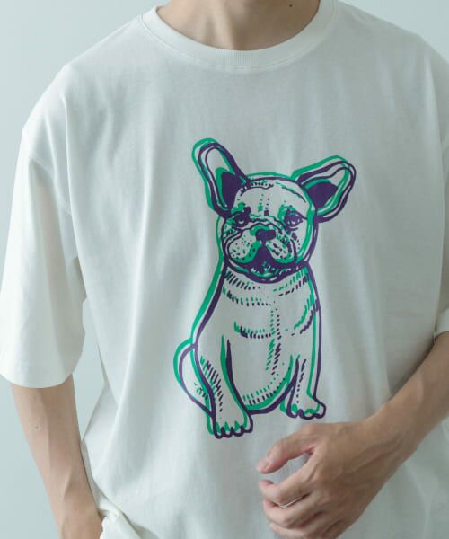 URBAN RESEARCH ITEMS / アーバンリサーチ アイテムズ Tシャツ | プリントTシャツ FRENCH BULL-2 | 詳細3