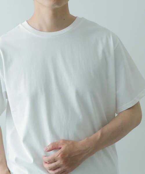 URBAN RESEARCH ITEMS / アーバンリサーチ アイテムズ Tシャツ | 撥水機能 クルーネック シルケットTシャツ | 詳細1