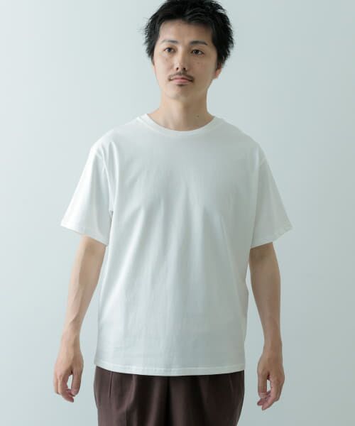 URBAN RESEARCH ITEMS / アーバンリサーチ アイテムズ Tシャツ | 撥水機能 クルーネック シルケットTシャツ | 詳細16