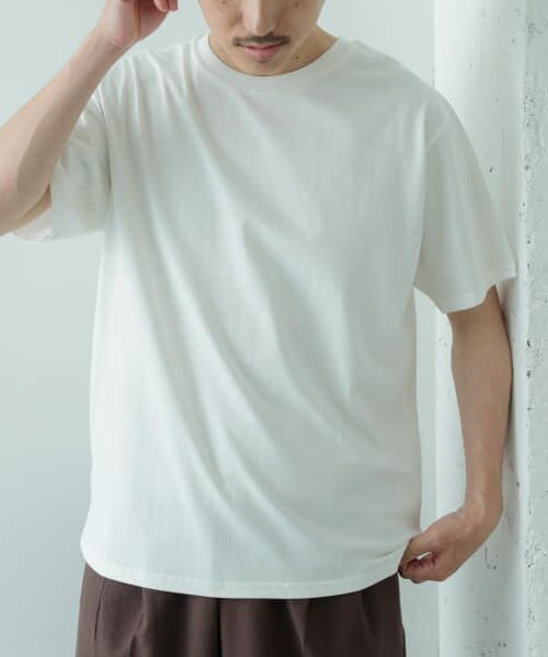 URBAN RESEARCH ITEMS / アーバンリサーチ アイテムズ Tシャツ | 撥水機能 クルーネック シルケットTシャツ | 詳細3