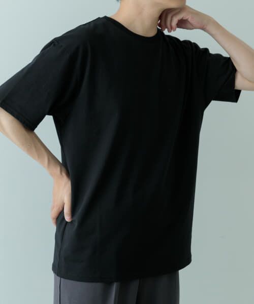 URBAN RESEARCH ITEMS / アーバンリサーチ アイテムズ Tシャツ | 撥水機能 クルーネック シルケットTシャツ | 詳細8