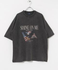 パウダー加工 天竺半袖Tシャツ