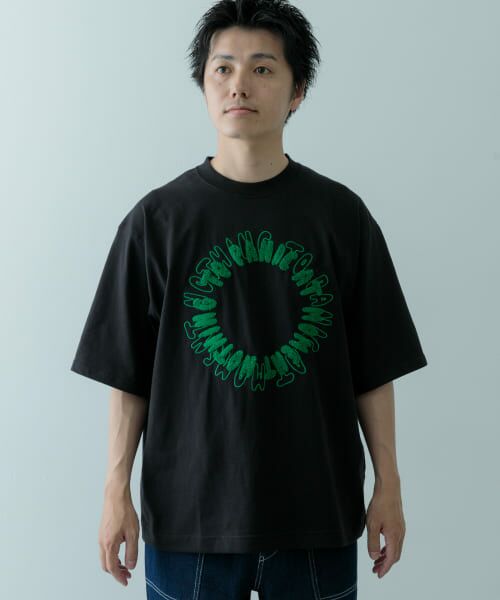 URBAN RESEARCH ITEMS / アーバンリサーチ アイテムズ Tシャツ | サガラ刺繍 Tシャツ Circle | 詳細8