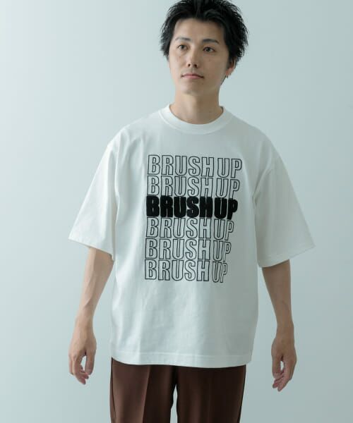 URBAN RESEARCH ITEMS / アーバンリサーチ アイテムズ Tシャツ | サガラ刺繍 Tシャツ Brush Up | 詳細11