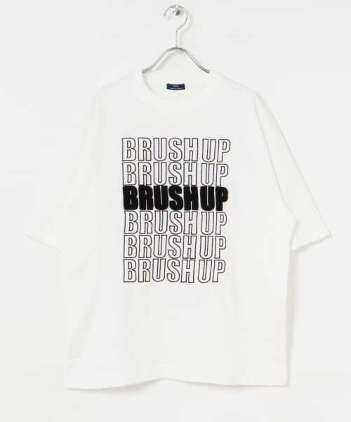 URBAN RESEARCH ITEMS / アーバンリサーチ アイテムズ Tシャツ | サガラ刺繍 Tシャツ Brush Up | 詳細19