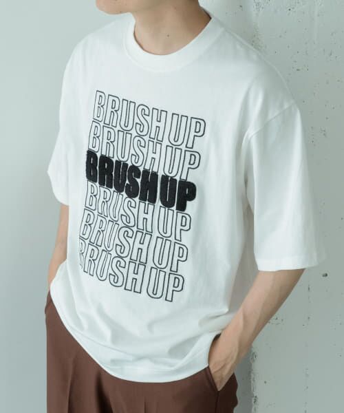 URBAN RESEARCH ITEMS / アーバンリサーチ アイテムズ Tシャツ | サガラ刺繍 Tシャツ Brush Up | 詳細8