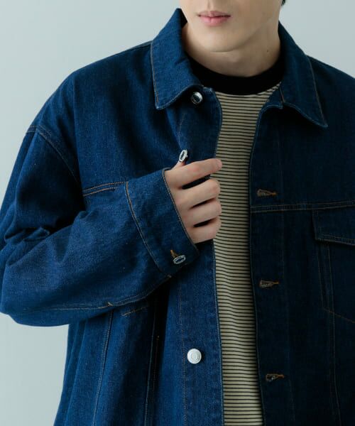 URBAN RESEARCH ITEMS / アーバンリサーチ アイテムズ Gジャン・デニムジャケット | Denim Trucker Jacket | 詳細10