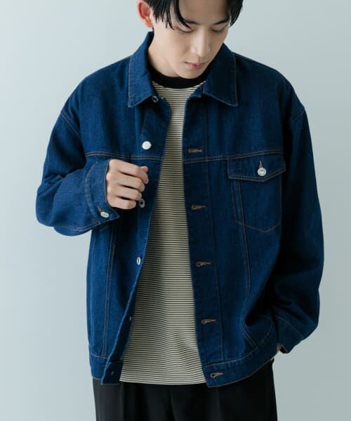 URBAN RESEARCH ITEMS / アーバンリサーチ アイテムズ Gジャン・デニムジャケット | Denim Trucker Jacket | 詳細12