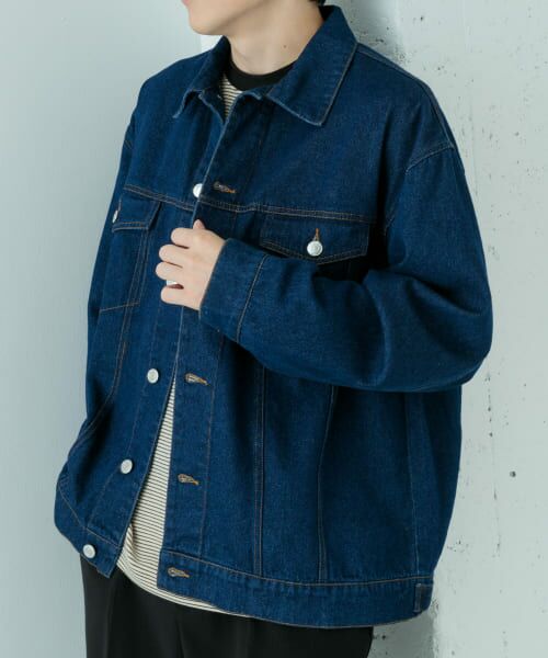 URBAN RESEARCH ITEMS / アーバンリサーチ アイテムズ Gジャン・デニムジャケット | Denim Trucker Jacket | 詳細13