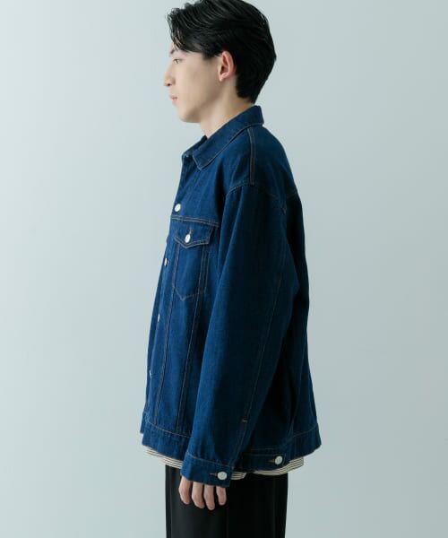 URBAN RESEARCH ITEMS / アーバンリサーチ アイテムズ Gジャン・デニムジャケット | Denim Trucker Jacket | 詳細24