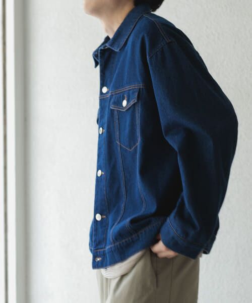 URBAN RESEARCH ITEMS / アーバンリサーチ アイテムズ Gジャン・デニムジャケット | Denim Trucker Jacket | 詳細3